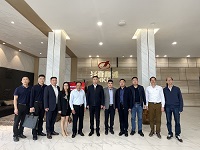 政企同行 绽放活力│南海区委领导一行莅临环球体育(中国)集团旗下正圣金属暖春访谈